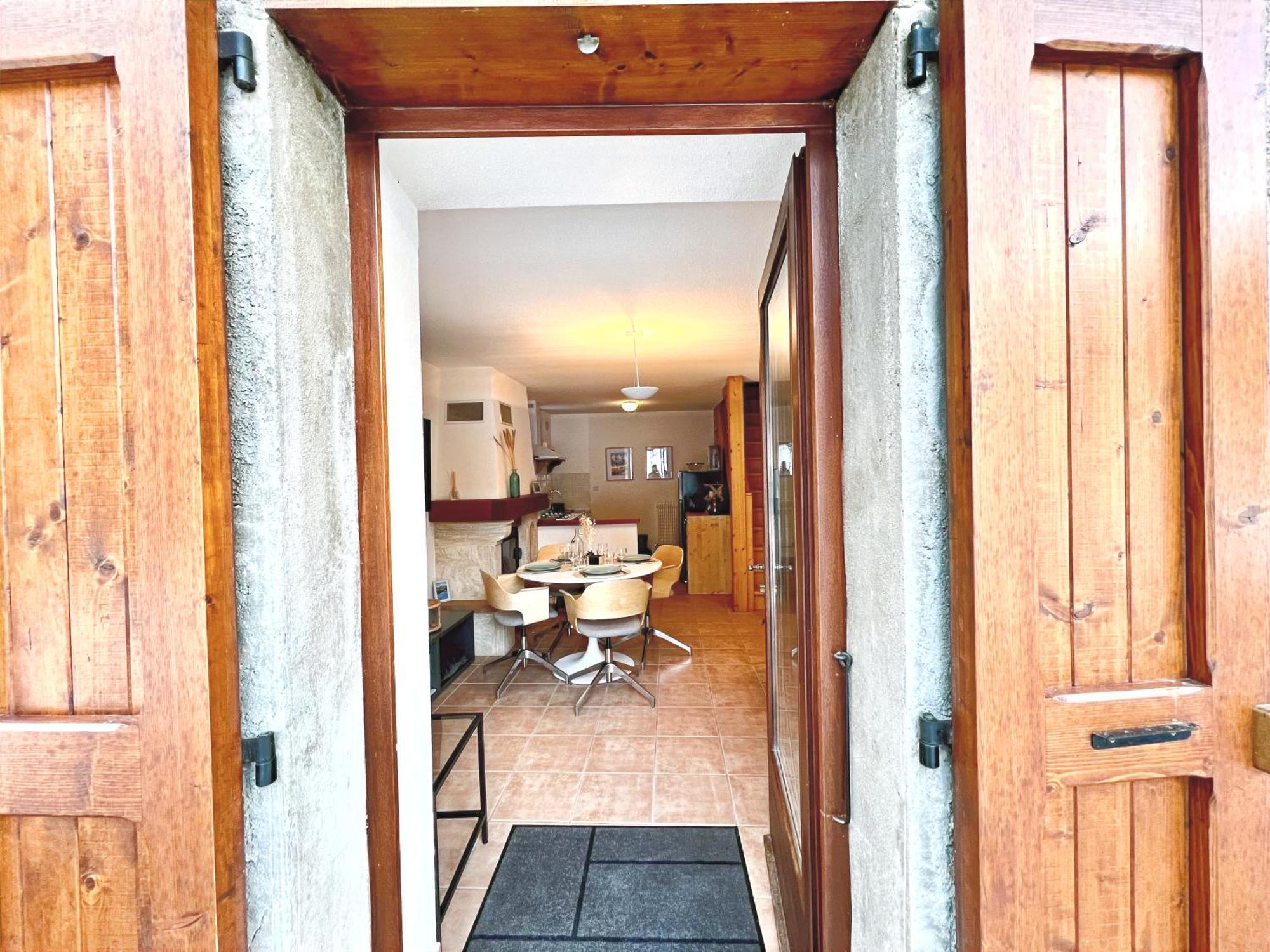 Charmante Maison De Montagne Briançon Exterior foto